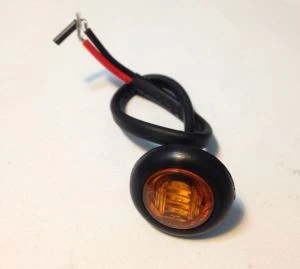 DOT 3/4 ইঞ্চি LED ক্লিয়ারেন্স & সাইড মার্কার ট্রাক ট্রেলার জন্য আলো